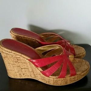 Used Nina wedge sandals
